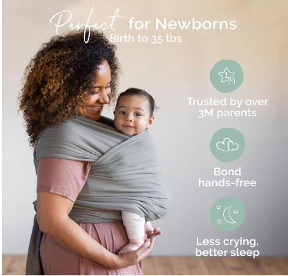 boba-baby-wrap-carrier-newborn-to-toddler-stretchy-baby-wraps-carrier-baby-sling-hands-free-baby-big-0