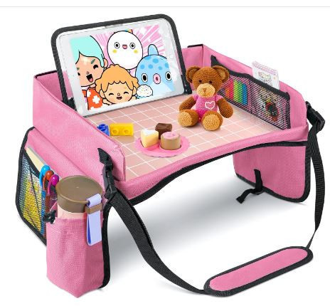 car-seat-organizer-kids-travel-tray-for-kids-essentials-carseat-table-tray-road-trip-activities-toddlers-activities-in-car-seat-stroller-airplane-big-0