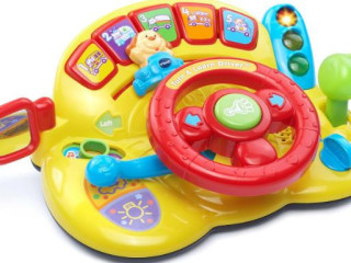 VTech Turn & Learn Driver (English Version), Yellow