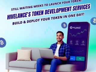 Crypto Token Development Services: Go Live in 24 Hours With Hivelance