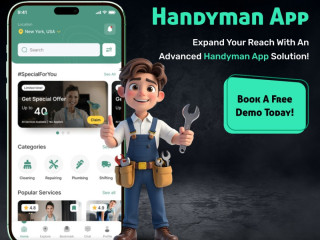 Uber for Handyman App Solution – On-Demand Home Service Platform