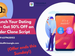 Launch Your Dating App – 50% OFF Tinder Clone! Ends Sunday!