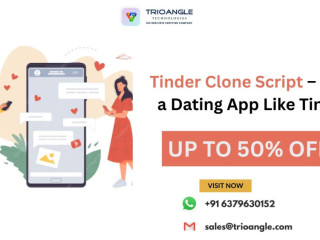 Tinder Clone Script – Build a Dating App Like Tinder | 50% OFF